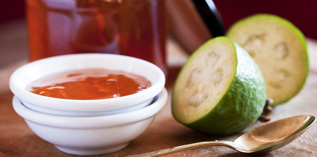 Feijoa and vanilla jelly. Photo / Babiche Martens