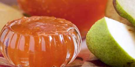 Pear, brown sugar and orange jam. Photo / Babiche Martens