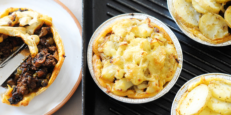 Deluxe potato top pies. Photo / Jason Dorday