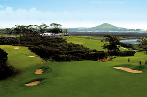 Northland's Carrington Resort is nestled within the trees overlooking a luxury championship golf course. Photo / Supplied