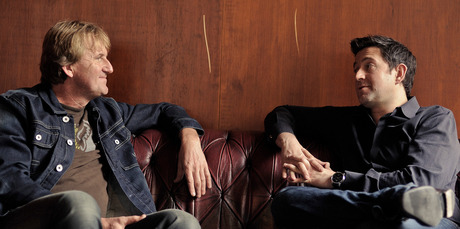 Cameron Bennett (left) and John Taite. Photo / Ted Baghurst