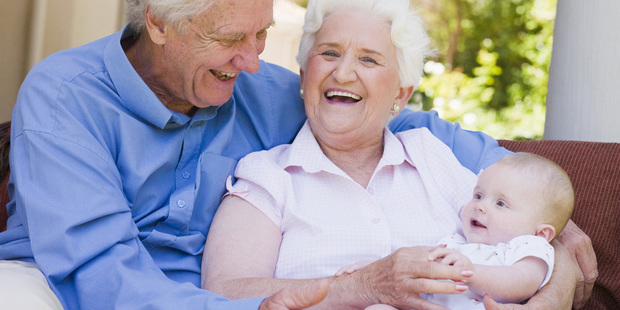 It's always good advice to save for your retirement to enjoy time with grandchildren, but not always possible. Photo / Thinkstock