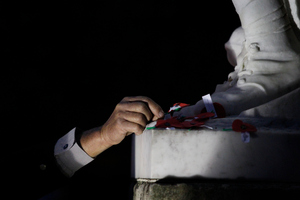 The values of Anzac Day - honour, duty and service - need to be rediscovered by New Zealanders. Photo / Christine Cornege
