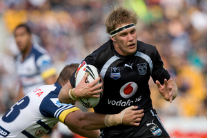 ON THE MEND: Michael Luck will return from injury soon. Photo / Richard Robinson