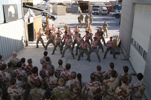 New Zealand SAS handing over to Norwegian troops in Afghanistan. Photo / supplied