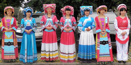 Yunnan is home to 25 different ethnic minorities. Photo / Graham Reid