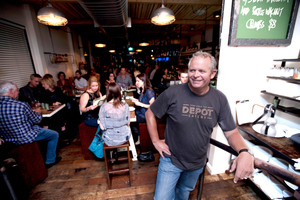 Al Brown owner of the Depot. Photo / Chris Loufte
