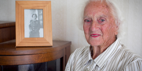Betty Morris, who served in Italy during World War II in the Women's Army Corps, says she would do it all again. Photo / Natalie Slade
