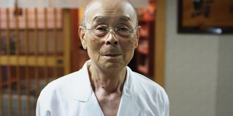 Jiro San in 'Jiro Dreams of Sushi'. Photo / Supplied