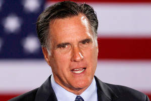 Republican presidential candidate, Mitt Romney.
Photo / AP