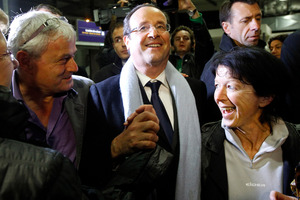 French socialist candidate for the presidential election Francois Hollande. Photo / AP