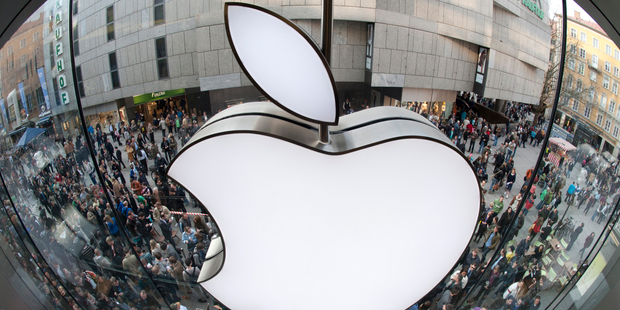 Apple's quarterly revenue of US$39.2 billion is only slightly less than New Zealand's quarterly GDP. Photo / AP