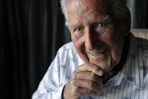 Sir Fred Allen at home in Auckland. Photo / Doug Sherring