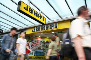 JB Hi-Fi owns 161 branded stores in New Zealand and Australia. Photo / Greg Bowker