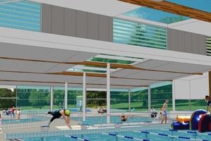 Many people were against the building of a new pool complex and instead wanted the old outdoor pool upgraded. Photo / Supplied