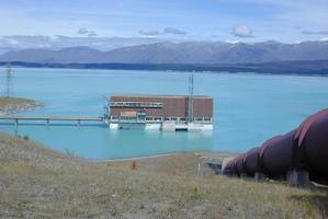 Meridian Energy's Tekapo A and B power stations. Photo / Supplied