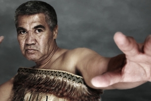 Image of the Maori Troilus and Cressida with actor Rawiri Paratene. Photo / Matt Grace