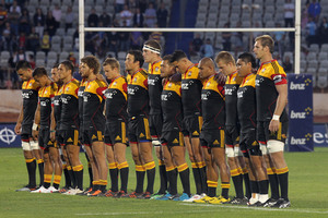 The Chiefs are determined to keep their heads down and bums up during the rest of the Super 15 season. Photo / Alan Gibson