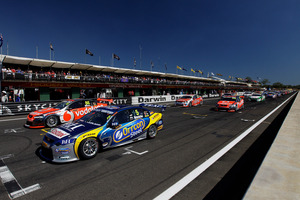 Shane Van Gisbergen during the 2011 V8 Supercar Championship Series. Photo / Supplied
