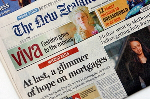 A smaller New Zealand Herald might be coming to a news stand near you. Photo / NZ Herald