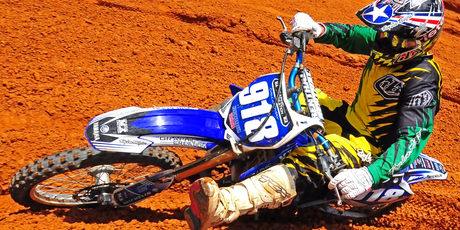 CAPTION: Auckland's Callan May (Yamaha), sure to be a frontrunner this weekend. Photo by Andy McGechan, BikesportNZ.com For use in Driven April 25, 2012.