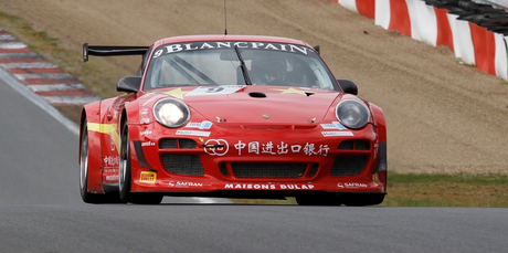 Matt Halliday and Mike Parisy were successful in Belgium. Photo / GT1world.com