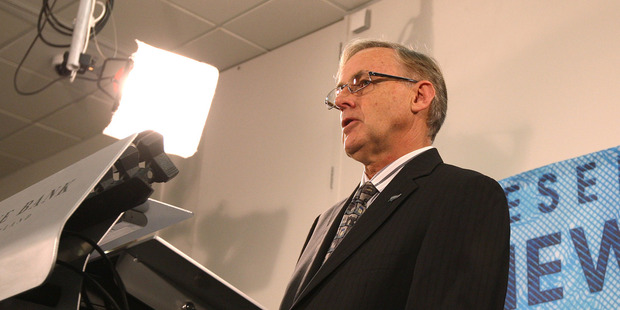 Reserve Bank Governor Alan Bollard. Photo / Mark Mitchell