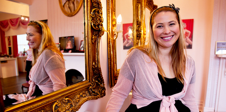 Phoenix Renata, owner of Phoenix Cosmetics, is a bout to open her first Australian store, in Tasmania. Photo / Dean Purcell