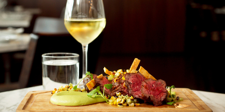 Skirt steak at District Dining. Photo / Natalie Slade