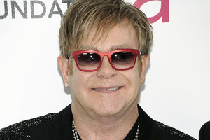 Elton John is hoping to have another baby with his partner, David Furnish. Photo / AP