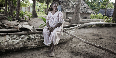 A Peskarus villager. Photo / Tessa Chrisp