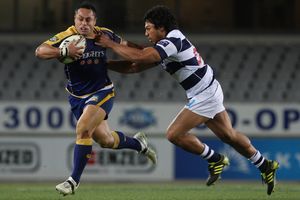 After a year away from the game in 2009, Ben Atiga (left) played for Auckland in 2010 and Otago in 2011. Photo / Getty Images