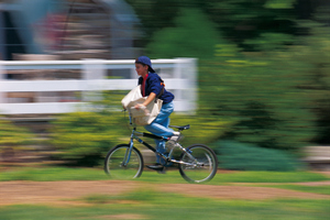 A newspaper boy helped an 87-year-old woman on his delivery route who had fallen. Photo / Thinkstock