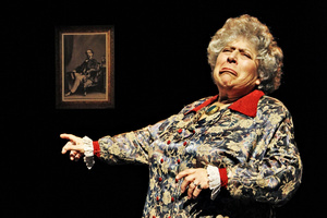 British actor Miriam Margolyes in Dickens Women; credit Prudence Upton Supplied for arts