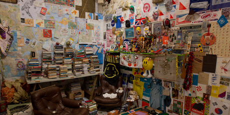 Black Market Next to My Name by Daniel Malone at Auckland Art Gallery. Photo / Natalie Slade