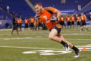Rhett Ellison is set to become the third Kiwi in the NFL. Photo / AP