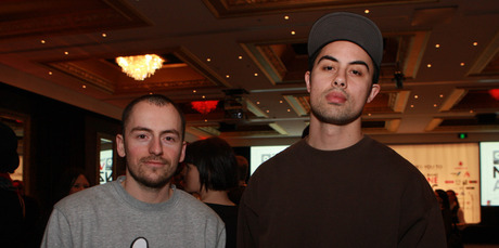 P Money and David Dallas. Photo / NZ Herald P Money and David Dallas. Photo / NZ Herald