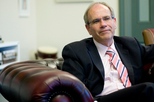 Auckland Mayor Len Brown. Photo / Greg Bowker