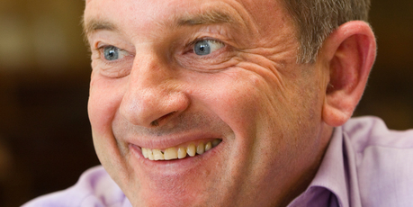 David Shearer says he chatted mostly about football to lobbyist Tony O'Brien. Photo / Paul Estcourt