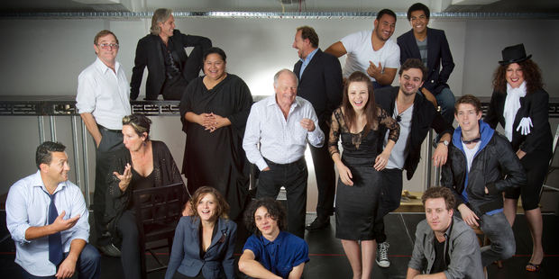 The cast of ATC's modern take on 'A Midsummer Night's Dream.' Photo / Greg Bowker