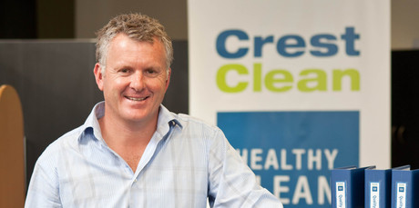 Crest Clean's Grant McLauchlan is seeing the signs of economic recovery. Photo / Graham Warman