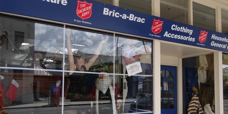 The Salvation Army's welfare services are running at full capacity and are close to breaking point. Photo / NZ Herald