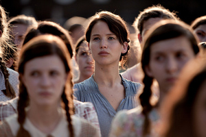 Jennifer Lawrence in the film adaption of the first Hunger Games book. Photo / supplied