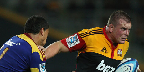 Toby Smith has been brought into the Chiefs side for their clash against the Lions on Saturday night. Photo / Getty Images.