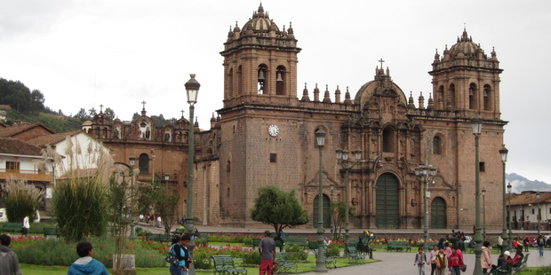 Plaza de Armas forms the heart of the Peruvian city of Cusco. Photo / Jill Worrall