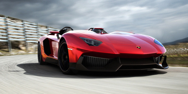 Lamborghini's jaw-dropping Aventador J. Photo / Supplied