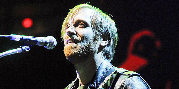The Black Keys' Dan Auerbach performs at Madison Square Garden in New York. Photo / AP