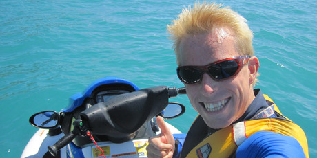 Since winning the 'best job in the world' as Hamilton Island's caretaker in 2009, Briton Ben Southall has fallen in love with an Australian woman and settled in Brisbane. Photo / Supplied