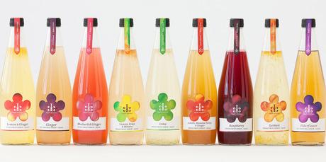 Kapiti Kitchen drinks have a distinct tang, despite their sweet base. Photo / Supplied