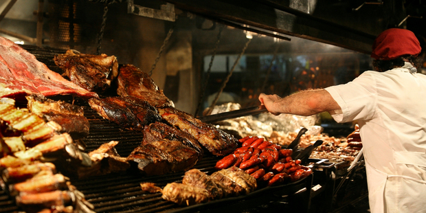 Meat is big business in Argentina. Head to one of Buenos Aires' many 'parrilla steakhouses' for a sumptuous grilled feast. Photo / Thinkstock